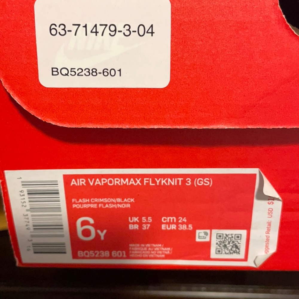 Air Vapormax FlyKnit 3 (GradeSchool)